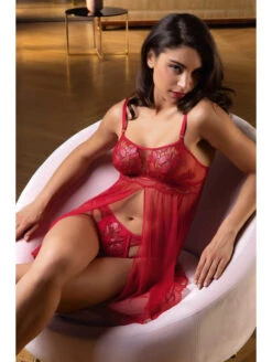 Babydoll Rouge GLAMOUR COUTURE