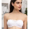 Bandeau Coque Blanc STRICTO SENSUELLE 1 Bandeau Coque Blanc STRICTO SENSUELLE -sous-vêtement boutique bandeau coque blanc stricto sensuelle