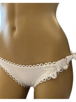 Bikini Triangle Blanc -sous-vêtement boutique bikini triangle blanc 2