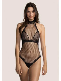 Body Résille Noir ZAHA