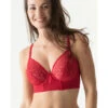 Twist Brassière Balconnet I DO RED -sous-vêtement boutique brassiere balconnet i do red
