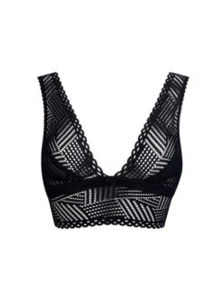 Brassière Sans Armature Noir TRESSAGE GRAPHIC