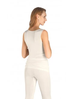 HANRO Caraco Ivoire SOIE -sous-vêtement boutique caraco en soie 2