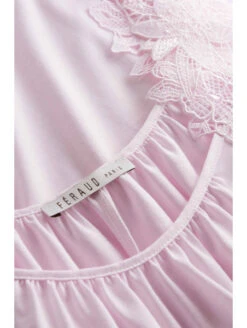 Chemise De Nuit Sans Manches En Coton Rose 7 Chemise De Nuit Sans Manches En Coton Rose -sous-vêtement boutique chemise de nuit sans manches en coton rose 2