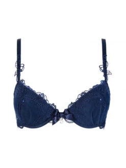 Soutien-gorge Coque Bleu SOIR DE VENISE -sous-vêtement boutique coque progressive soir de venise bleu 1 2