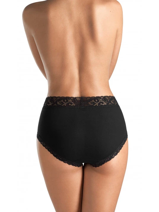 HANRO Culotte Haute Coton MOMENTS 4 HANRO Culotte Haute Coton MOMENTS – Image 2