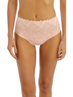 Wacoal Culotte Haute Ventre Plat Rose EGLANTINE
