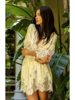 Déshabillé Court Ivoire RUBY