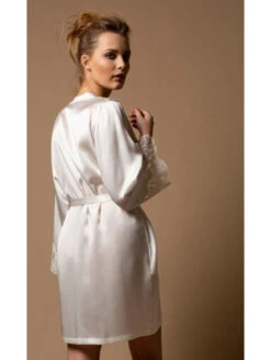 Déshabillé En Soie GEMMA -sous-vêtement boutique deshabille en soie gemma 2