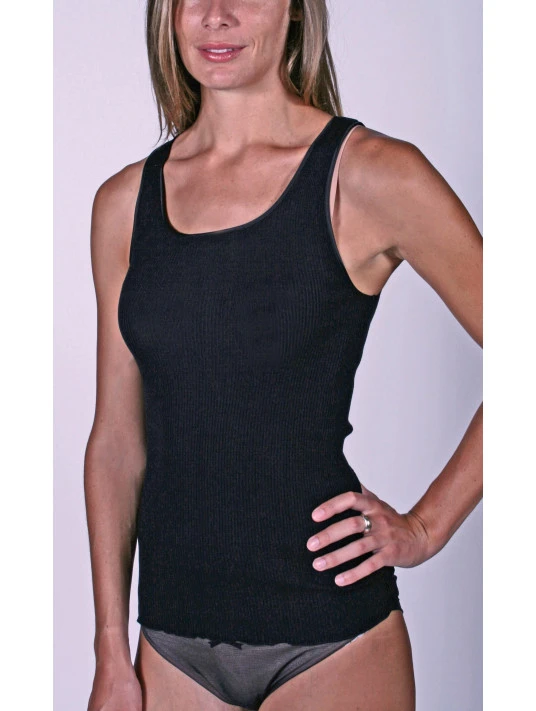 Top Bretelles Larges LAINE ET SOIE 5 Top Bretelles Larges LAINE ET SOIE – Image 3