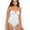 ERES Maillot Une Pièce Blanc CASSIOPEE -sous-vêtement boutique maillot 1p bustier eres