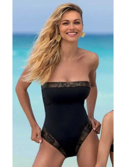 Maillot De Bain Une Pièce Bustier LA REBELLE CHIC
