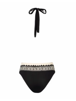 Maillot De Bain Une Pièce Imprimé Noir & Blanc -sous-vêtement boutique maillot de bain une piece imprime noir blanc 1