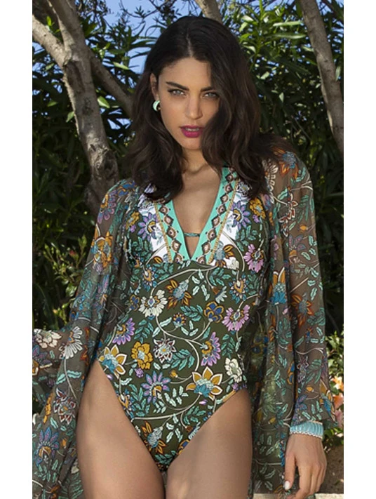 Maillot Nageur Séduction FLEUR PERSANE 3 Maillot Nageur Séduction FLEUR PERSANE