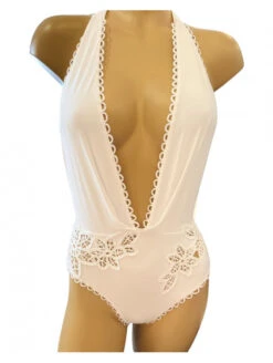 Maillot Une Pièce Blanc