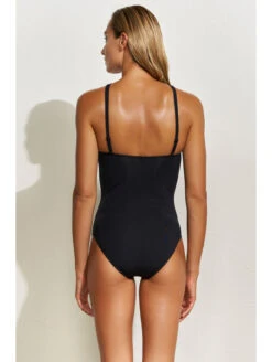 Maillot Une Pièce Noir HALTER -sous-vêtement boutique maillot une piece noir halter 2