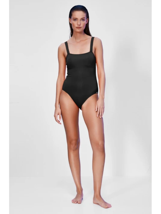 Maillot Une Pièce Noir SQUARE-SHAPE 4 Maillot Une Pièce Noir SQUARE-SHAPE – Image 2