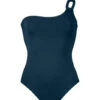 Maillot Une Pièce ONE-SHOULDER Bleu SOFTLINE -sous-vêtement boutique maillot une piece one shoulder bleu softline