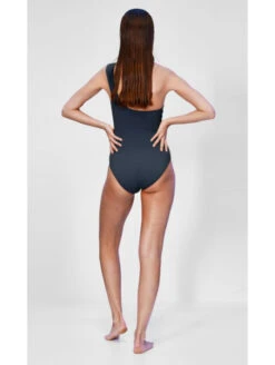 Maillot Une Pièce ONE-SHOULDER Bleu SOFTLINE -sous-vêtement boutique maillot une piece one shoulder bleu softline 2