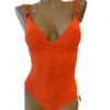 Maillot Une Pièce Orange WONDERFUL -sous-vêtement boutique maillot une piece orange wonderful