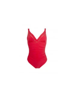 Maillot Une Pièce Rouge PLAISIR REGATE