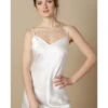Nuisette 100% Soie ODA -sous-vêtement boutique marjolaine nuisette 100 soie ivoire combinaison