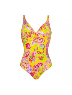 Maillot Une Pièce Nageur Jaune LA HOLI ANTIGEL