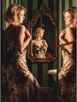 Nuisette Longue En Soie PUMA -sous-vêtement boutique nuisette longue en soie puma 2