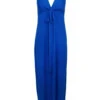 Robe Longue Bleu LA CHIQUISSIMA 2 Robe Longue Bleu LA CHIQUISSIMA -sous-vêtement boutique robe longue bleu la chiquissima