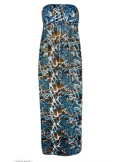 Robe Longue Bustier L'ANIMA BLEUE -sous-vêtement boutique robe longue bustier l anima bleue 1