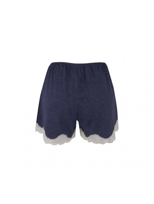 Short Bien-être Bleu Chiné SIMPLY PERFECT 6 Short Bien-être Bleu Chiné SIMPLY PERFECT – Image 4