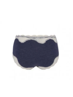 Shorty Bien-être Bleu Chiné SIMPLY PERFECT 5 Shorty Bien-être Bleu Chiné SIMPLY PERFECT -sous-vêtement boutique shorty bien etre bleu chine simply perfect 1