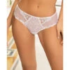 Shorty Blanc CRYSTAL POESIE -sous-vêtement boutique shorty crystal poesie