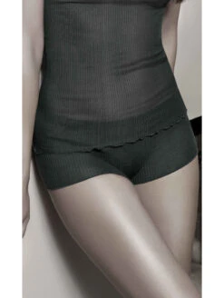 Shorty Maille Plissée SOIE