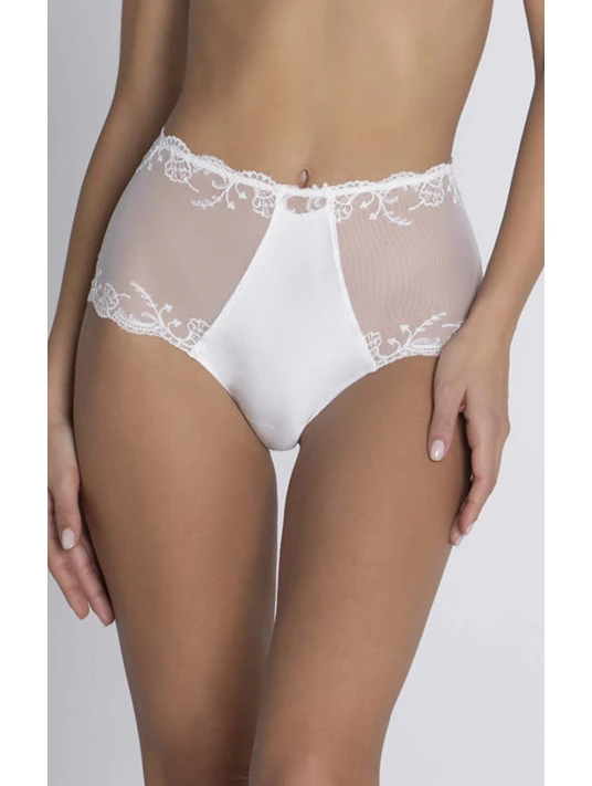Shorty Taille Haute écru SPLENDEUR SOIE 3 Shorty Taille Haute écru SPLENDEUR SOIE