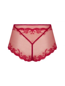 Shorty Taille Haute Rouge SPLENDEUR SOIE 8 Shorty Taille Haute Rouge SPLENDEUR SOIE -sous-vêtement boutique shorty taille haute rouge splendeur soie 2