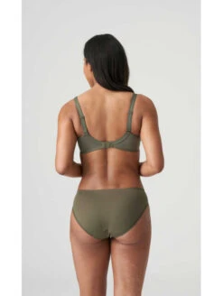 PRIMA DONNA Slip Brésilien Kaki DEAUVILLE -sous-vêtement boutique slip bresilien deauville kaki 1 1