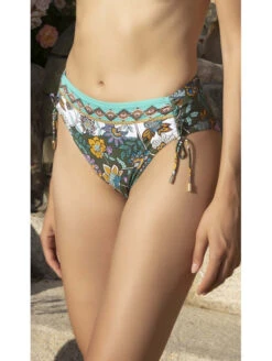 Slip De Bain Coulissant FLEUR PERSANE -sous-vêtement boutique slip de bain coulissant fleur persane 2