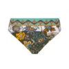 Slip De Bain Emboitant FLEUR PERSANE -sous-vêtement boutique slip de bain emboitant fleur persane