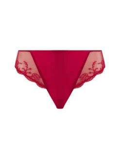 Slip Fantaisie Rouge SPLENDEUR SOIE
