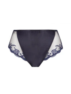 Slip Haut Bleu Bermudes SPLENDEUR SOIE -sous-vêtement boutique slip haut bleu bermudes splendeur soie 2