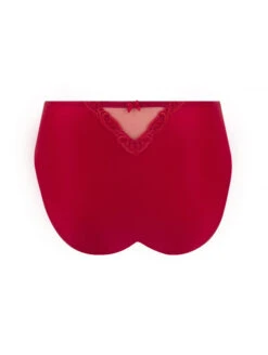 Slip Haut Rouge SPLENDEUR SOIE -sous-vêtement boutique slip haut rouge splendeur soie 1