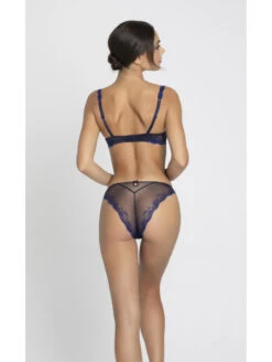 Slip Séduction Soie Bleu Bermudes SPLENDEUR SOIE