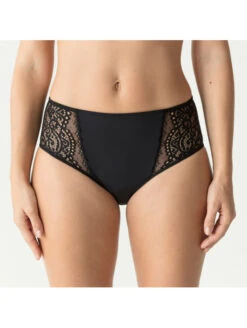 Twist Slip Taille Haute I DO BLACK 7 Twist Slip Taille Haute I DO BLACK -sous-vêtement boutique slip taille haute i do black 2