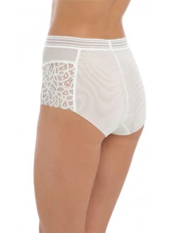 Wacoal Slip Taille Haute Blanc RAFFINE -sous-vêtement boutique slip taille haute raffine blanc 2