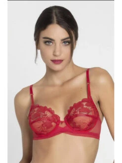 Soutien-gorge Armatures Rouge GLAMOUR COUTURE -sous-vêtement boutique soutien gorge armatures rouge glamour couture 3