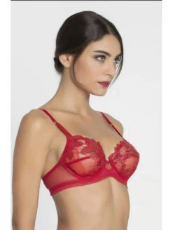 Soutien-gorge Armatures Rouge GLAMOUR COUTURE -sous-vêtement boutique soutien gorge armatures rouge glamour couture 4