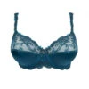 Soutien-gorge Armatures SPLENDEUR SOIE -sous-vêtement boutique soutien gorge armatures splendeur soie bleu cyan canard