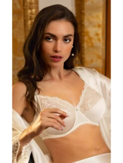 Soutien-gorge Grand Maintien écru SPLENDEUR SOIE 9 Soutien-gorge Grand Maintien écru SPLENDEUR SOIE -sous-vêtement boutique soutien gorge armatures splendeur soie bleu soie ecru nacre 3
