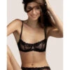 Soutien-gorge Balconnet Noir ZAHA 1 Soutien-gorge Balconnet Noir ZAHA -sous-vêtement boutique soutien gorge balconnet noir zaha